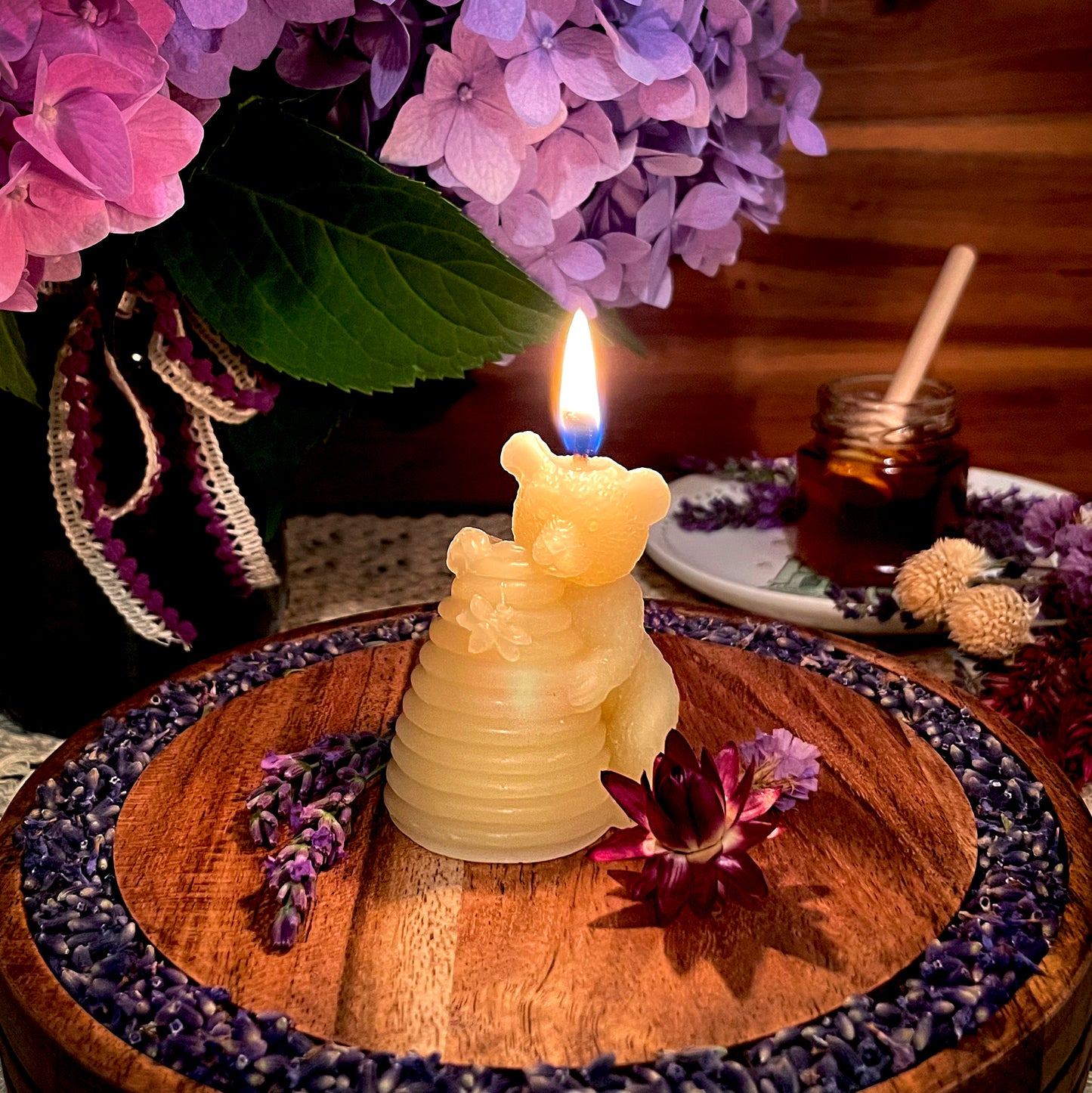 Honey Bear Harvest Candle