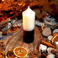 Maple Point of Peace Pillar Candle (6in)