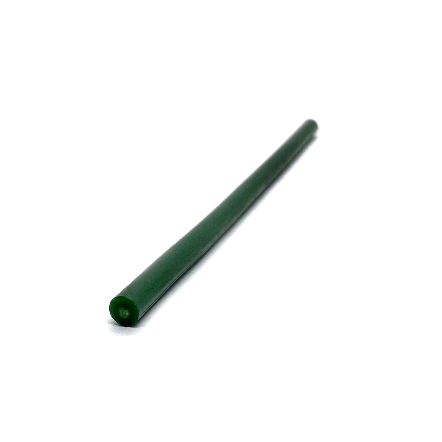 Green Beeswax Taper (Thin 8in)