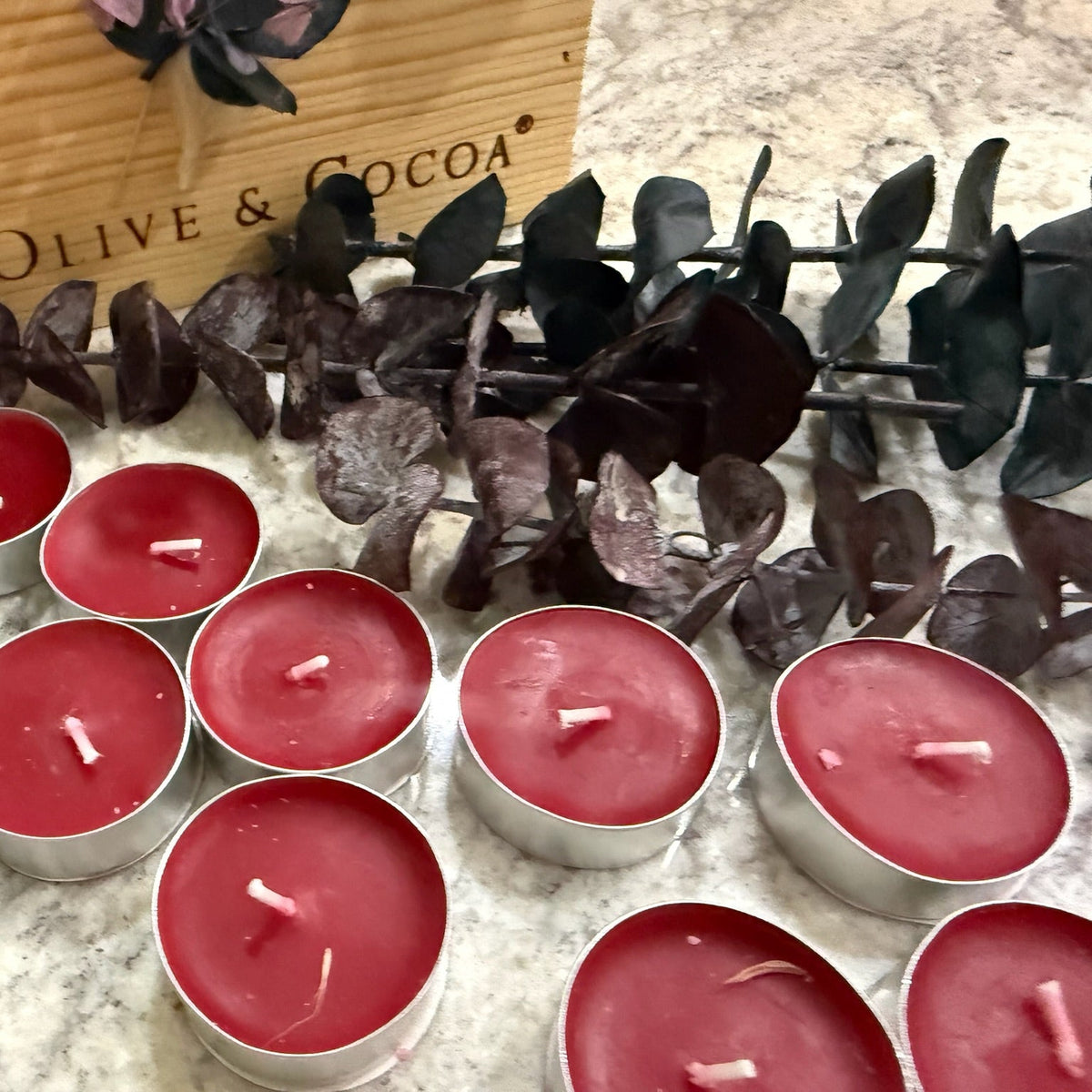 Candles Votive Tealights - Blessed Beeswax Set of Two