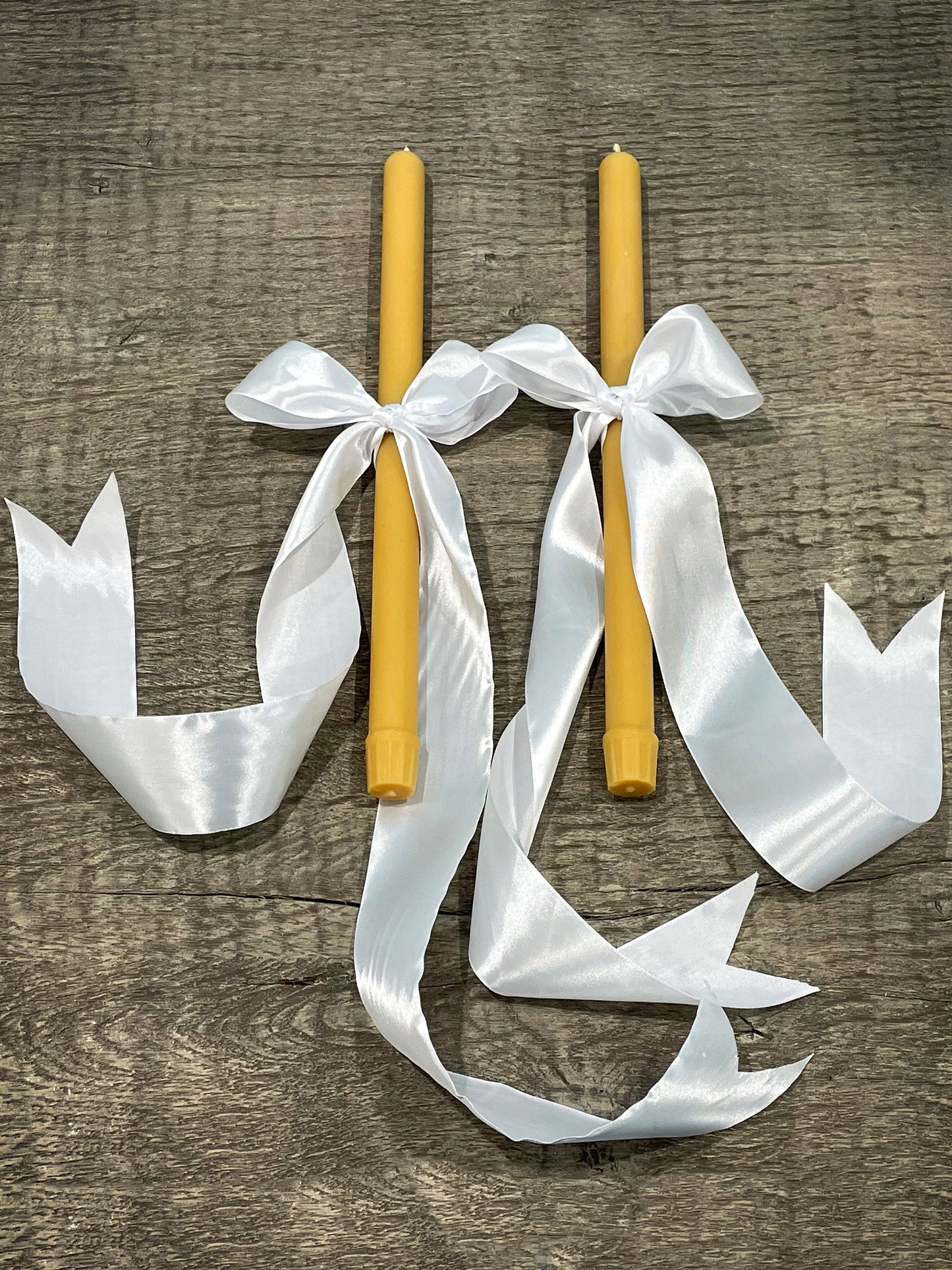 Традиционные крещенские свечи — набор из двух штук (13 дюймов) 