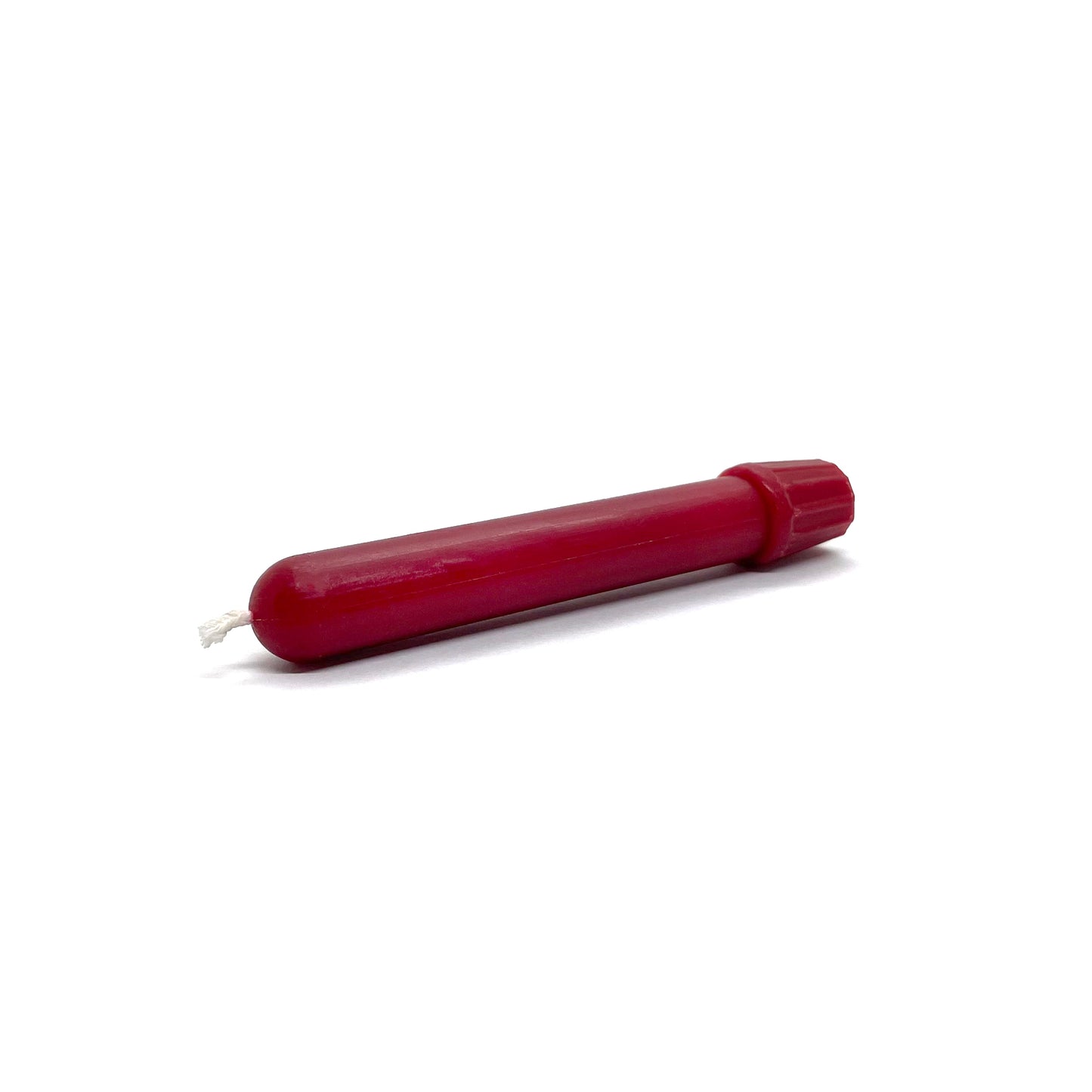Red Beeswax Taper (Thick 5in)