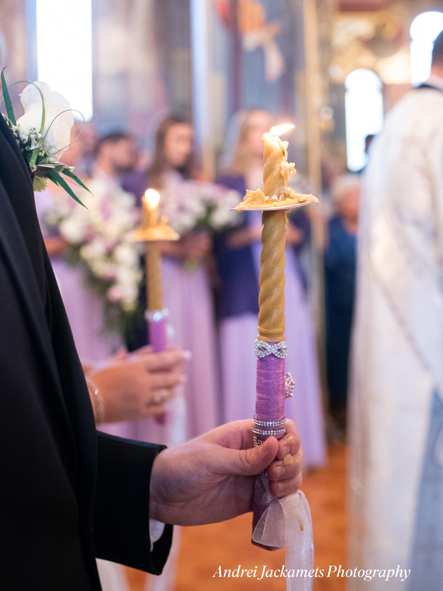 Королевская свадебная коллекция в фиолетовом цвете — набор из двух штук (17 дюймов)