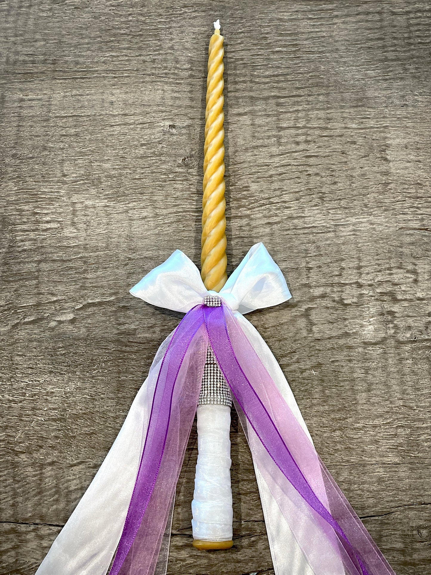 Роскошная свадебная коллекция в белом и фиолетовом цвете — набор из двух штук (17 дюймов)
